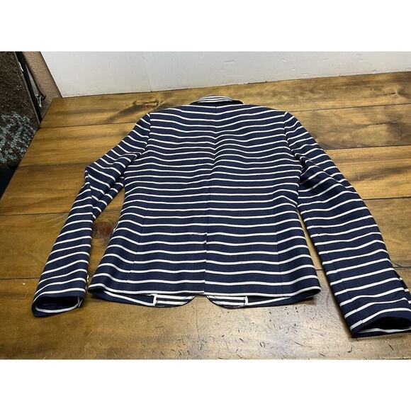 J Crew Schoolboy Blazer in Nautical Stripes Size 4 - Picture 13 of 13